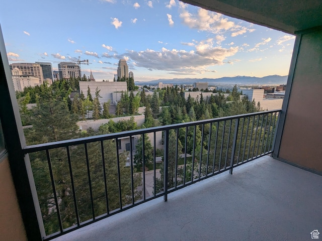 241 N Vine St W Unit 404E, Salt Lake City, UT 84103 - view of balcony