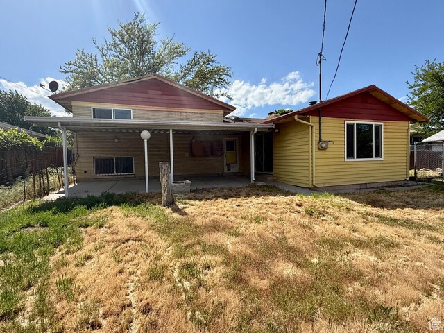 4203 S 4900 W, West Valley City, UT 84120 - back of house featuring a patio area