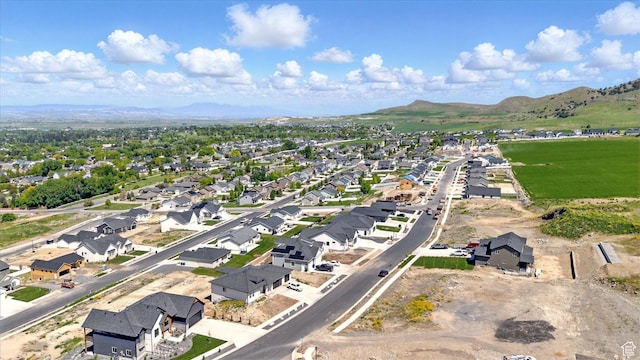 653 S 1140 E, Smithfield, UT 84335 - aerial perspective of suburban area featuring a mountainous background