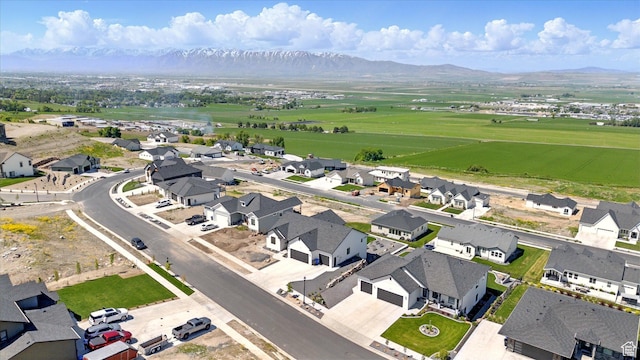 653 S 1140 E, Smithfield, UT 84335 - aerial perspective of suburban area with a mountain backdrop