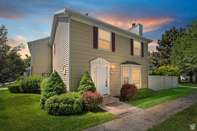 719 N 400 W, Orem, UT 84057 - view of front of house with a chimney