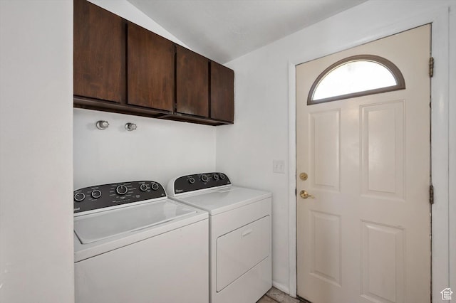 2263 W 4400 S, Roy, UT 84067 - washroom featuring cabinet space and independent washer and dryer