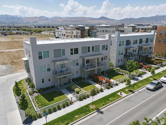 11398 Lake Run Rd, South Jordan, UT 84095 - drone / aerial view of a mountain backdrop