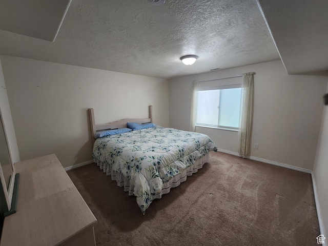 3368 N 700 E, Lehi, UT 84043 - bedroom with baseboards, carpet flooring, and a textured ceiling