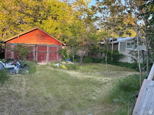 70 N 200 E, Spanish Fork, UT 84660 - view of yard with a detached garage, an outbuilding, and a pole building