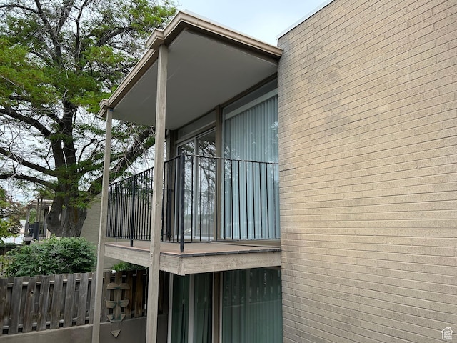 4419 S Rosehaven Ct Unit A, West Valley City, UT 84120 - view of home's exterior with a balcony