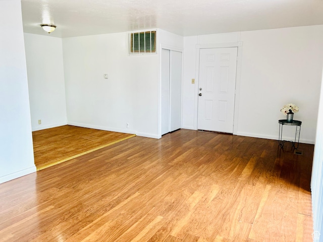 4419 S Rosehaven Ct Unit A, West Valley City, UT 84120 - unfurnished room featuring light wood finished floors and baseboards