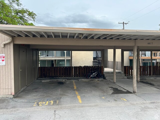 4419 S Rosehaven Ct Unit A, West Valley City, UT 84120 - view of covered parking lot