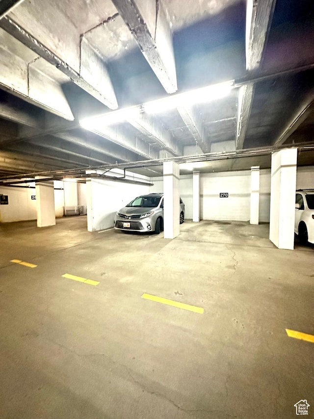 241 N Vine St E Unit 207W, Salt Lake City, UT 84103 - view of parking garage
