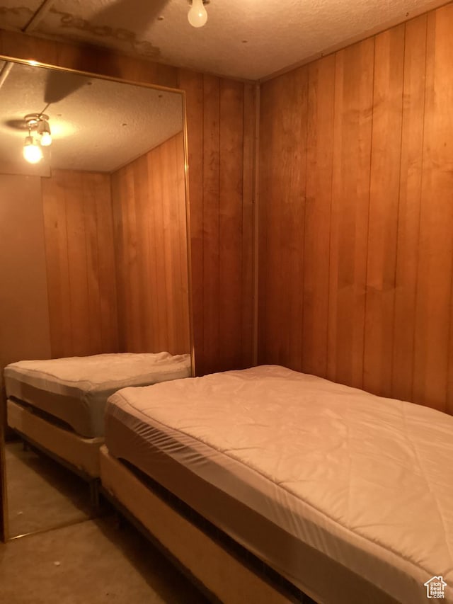 111 N 4th E, Manila, UT 84046 - bedroom featuring wooden walls