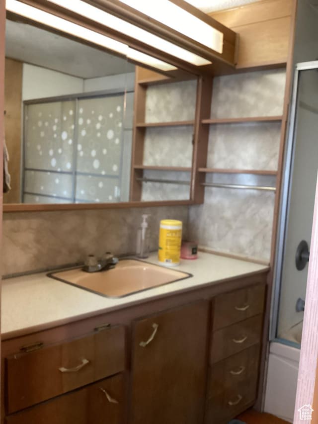 111 N 4th E, Manila, UT 84046 - kitchen featuring a sink and light countertops