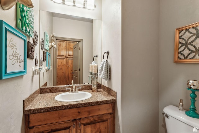 1744 E Burning Oak Dr, Draper, UT 84020 - bathroom featuring vanity and toilet