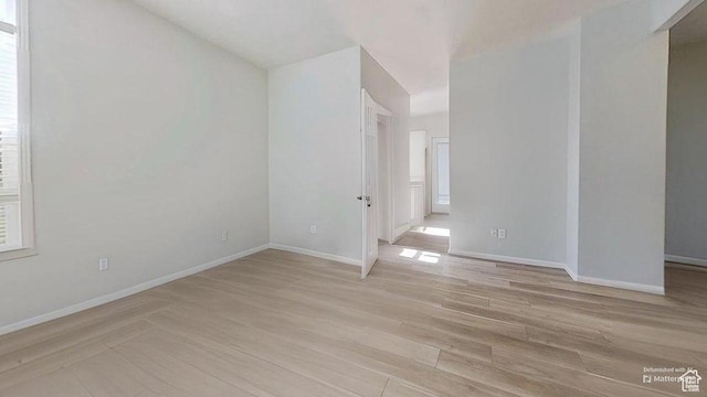 358 E 100 N, Provo, UT 84606 - unfurnished room with baseboards and light wood-style flooring