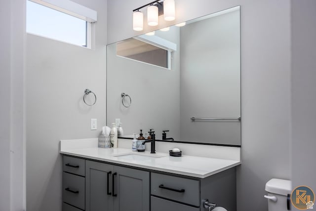 1060 W Jonathon Dr, Washington, UT 84780 - bathroom featuring vanity and toilet