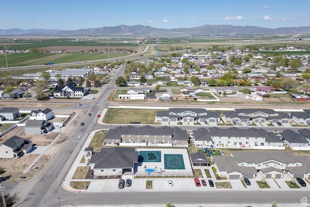 200 W 1200 S Unit 52, Tremonton, UT 84337 - aerial overview of property's location with mountains and nearby suburban area