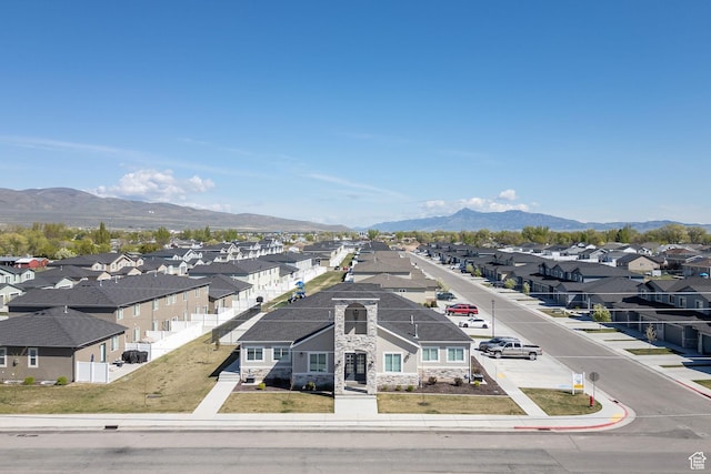 200 W 1200 S Unit 52, Tremonton, UT 84337 - aerial perspective of suburban area featuring a mountainous background
