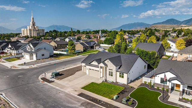 1605 S 1100 W, Payson, UT 84651 - aerial view of residential area featuring a mountainous background