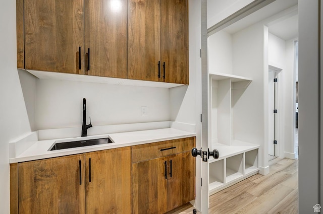 1605 S 1100 W, Payson, UT 84651 - bar area featuring a sink and light wood-style floors