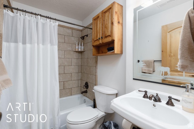 3521 N Moose Hollow Dr Unit 1202, Eden, UT 84310 - full bath with a sink, toilet, and shower / bath combo