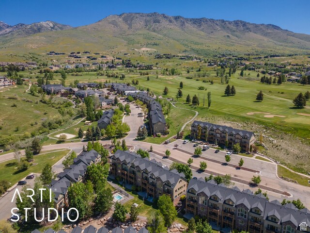 3521 N Moose Hollow Dr Unit 1202, Eden, UT 84310 - bird's eye view of mountains
