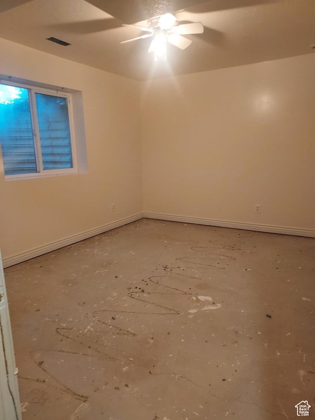 2865 W 3600 N, Farr West, UT 84404 - unfurnished room with a ceiling fan and baseboards