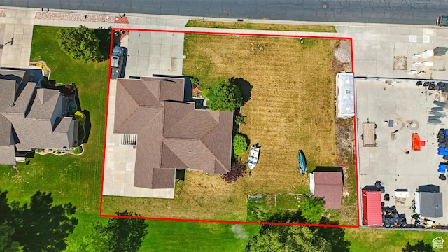 2865 W 3600 N, Farr West, UT 84404 - aerial overview of property's location featuring property boundaries highlighted