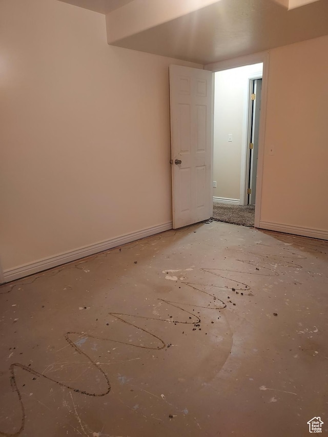 2865 W 3600 N, Farr West, UT 84404 - spare room featuring baseboards
