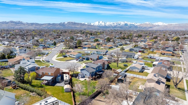 1962 W 12110 S, Riverton, UT 84065 - aerial view of residential area with a mountainous background