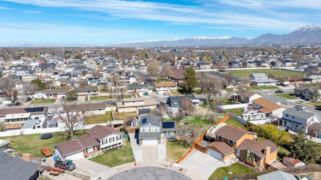 1962 W 12110 S, Riverton, UT 84065 - aerial view of residential area with a mountainous background