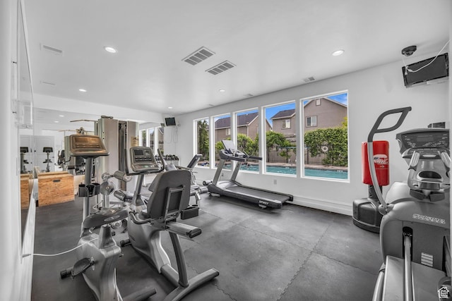 685 S 2220 W Unit 302, Pleasant Grove, UT 84062 - workout area featuring recessed lighting and baseboards