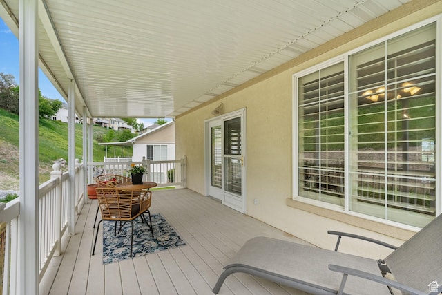 12482 S Tithing Point Dr, Riverton, UT 84065 - view of deck