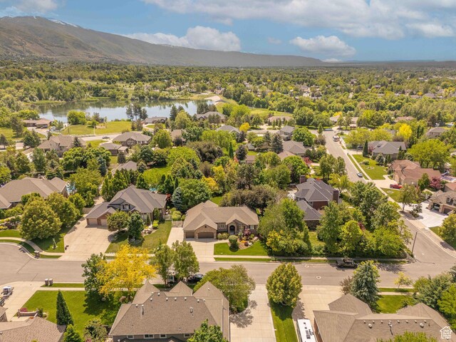 250 E 950 N, Kaysville, UT 84037 - aerial view of residential area featuring a water and mountain view