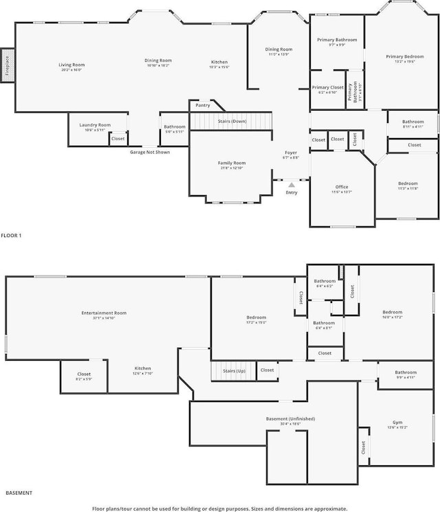 250 E 950 N, Kaysville, UT 84037 - floor plan / room layout