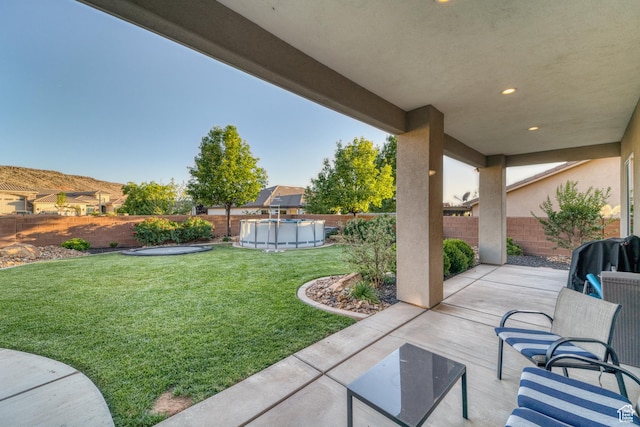 3207 W 2650 S, Hurricane, UT 84737 - view of yard featuring a patio