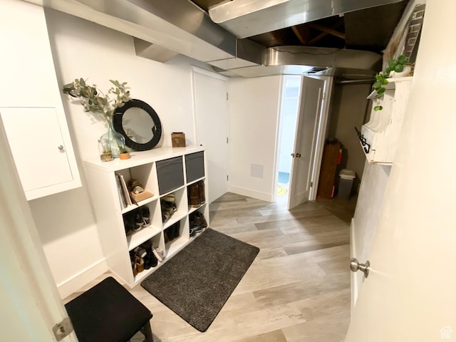 1321 Darling St, Ogden, UT 84403 - finished below grade area with light wood-style flooring