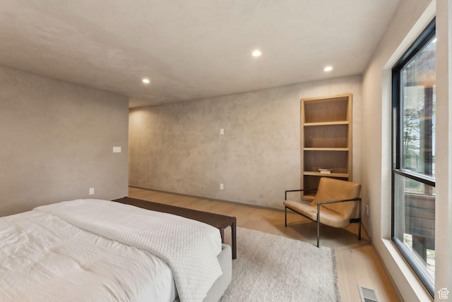 2655 E Hiawatha Cir, Salt Lake City, UT 84108 - bedroom with wood finished floors and recessed lighting