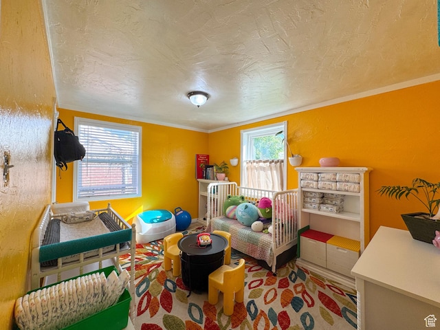 1204 S Redwood Dr, Salt Lake City, UT 84104 - bedroom featuring a textured ceiling