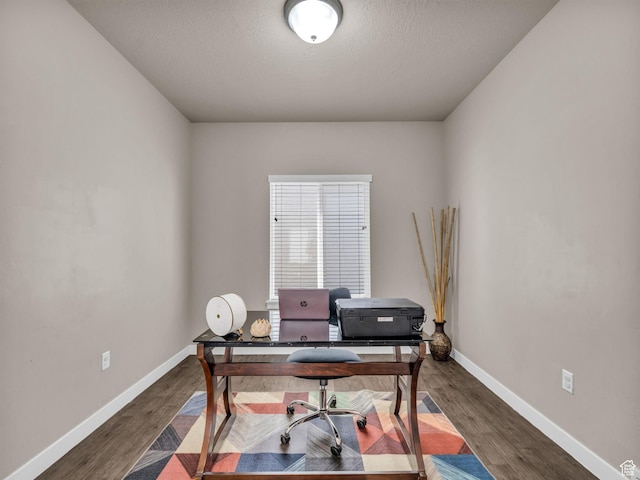 5636 W Lost Mine Ln, Herriman, UT 84096 - office space with dark wood-type flooring and baseboards