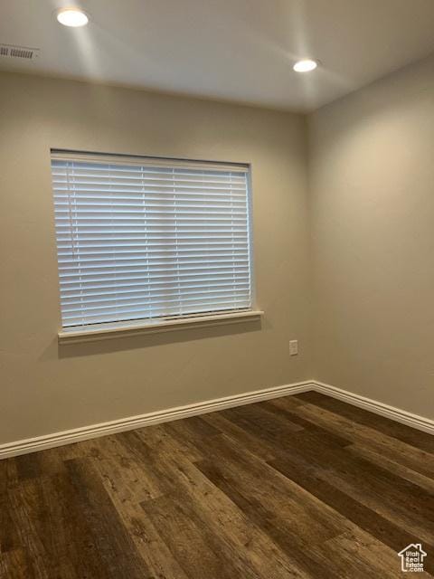 2027 W 2175 N, Lehi, UT 84043 - unfurnished room featuring wood finished floors, baseboards, and recessed lighting