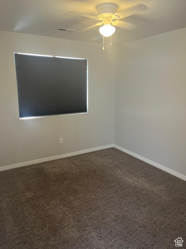2027 W 2175 N, Lehi, UT 84043 - carpeted spare room featuring ceiling fan and baseboards