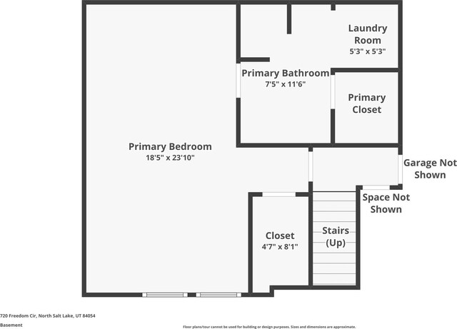 720 Freedom Cir N, Salt Lake, UT 84054 - property floor plan