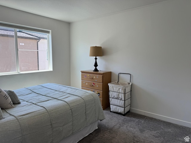 5308 W Solafax Ln S, Herriman, UT 84096 - bedroom featuring dark carpet and baseboards