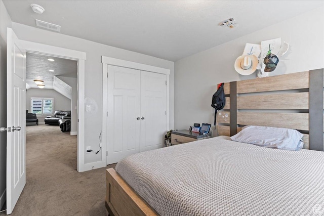 6688 W Buck Dr, Herriman, UT 84096 - bedroom featuring carpet floors, a closet, and baseboards