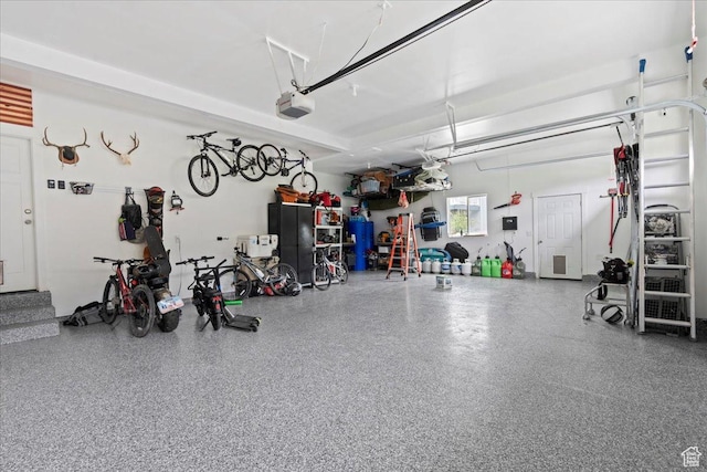6688 W Buck Dr, Herriman, UT 84096 - garage featuring a garage door opener