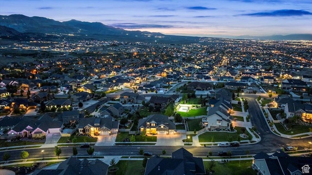 6688 W Buck Dr, Herriman, UT 84096 - aerial overview of property's location with mountains and nearby suburban area