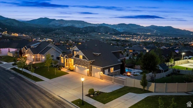 6688 W Buck Dr, Herriman, UT 84096 - mountain view with nearby suburban area