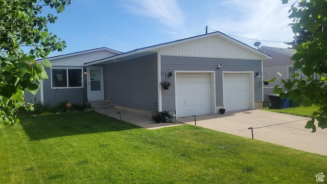 240 W 300 S, Smithfield, UT 84335 - single story home featuring a garage, a front yard, and entry steps