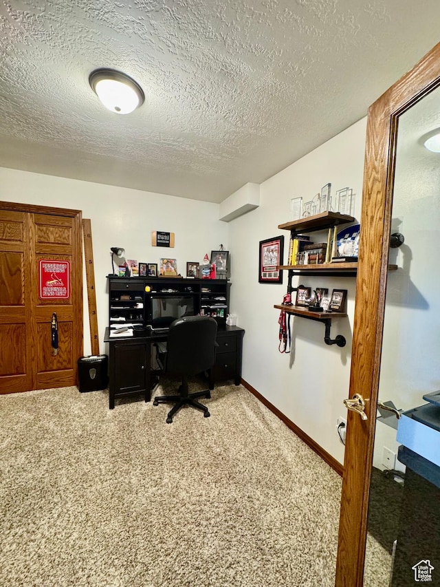 1660 E 900 S Unit 19, Clearfield, UT 84015 - office space with carpet, a textured ceiling, and baseboards