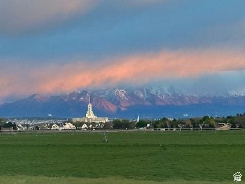 4945 W Willowbank Dr W, Highland, UT 84003 - surrounding community with an area for sports and a mountain view