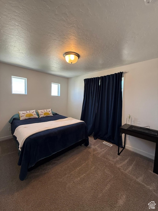 158 E Polaris Dr S, Saratoga Springs, UT 84045 - bedroom with carpet floors, a textured ceiling, and baseboards